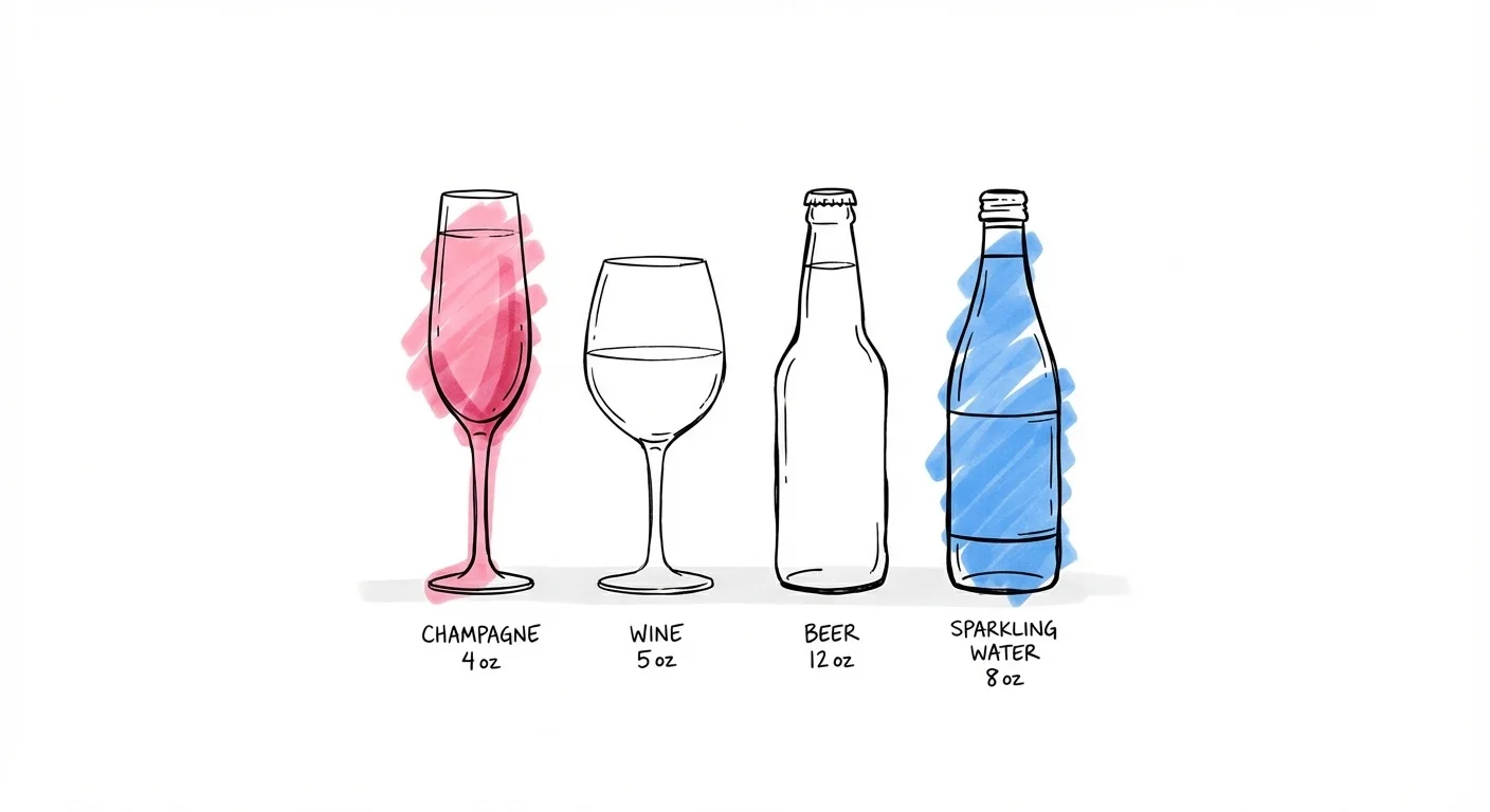 Illustration av olika barupplägg vid bröllop