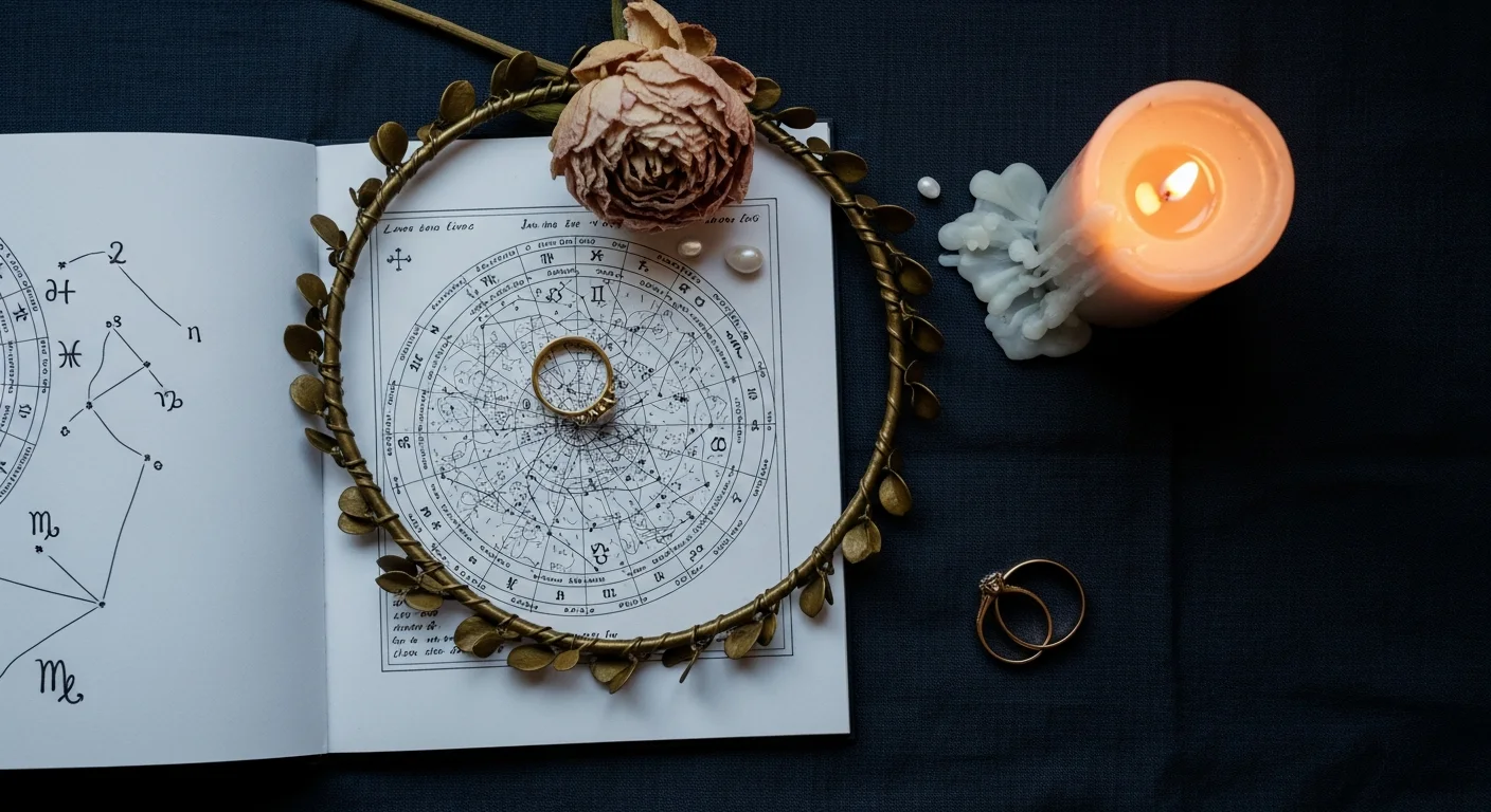 Allt fler par låter astrologin styra bröllopet