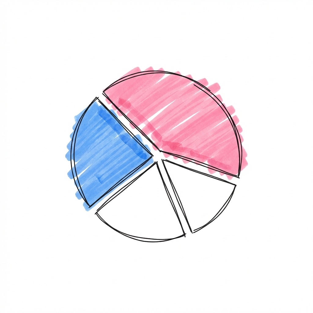 Budgethjul som visar hur videokostnad passar in i total bröllopsbudget