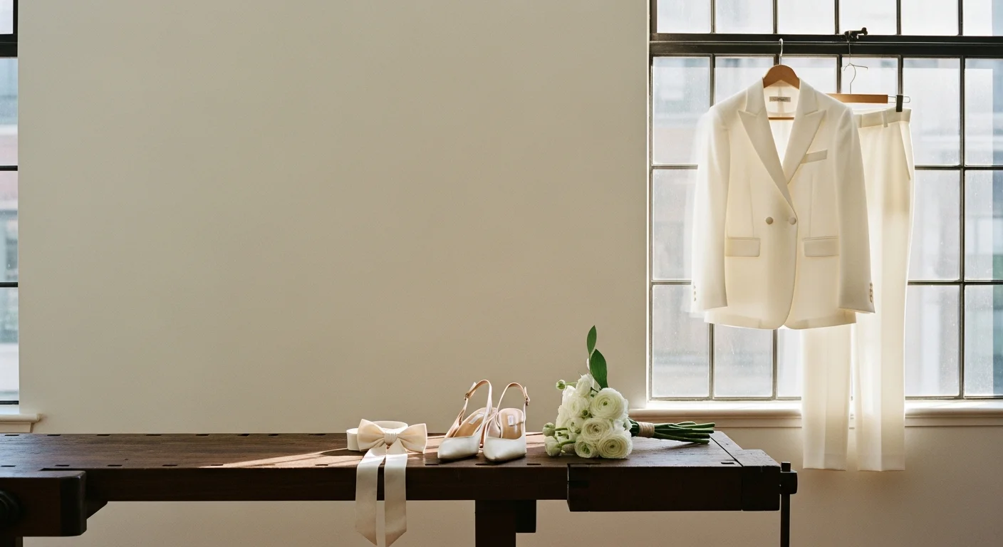 Brudkostym 2026: när bruden väljer kavaj istället för klänning