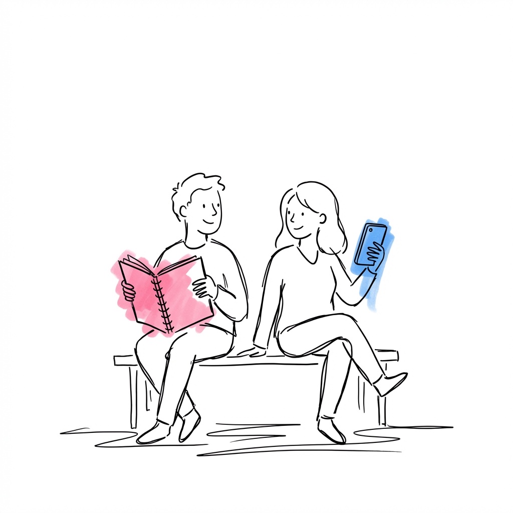 Par som planerar bröllop med Lovios verktyg