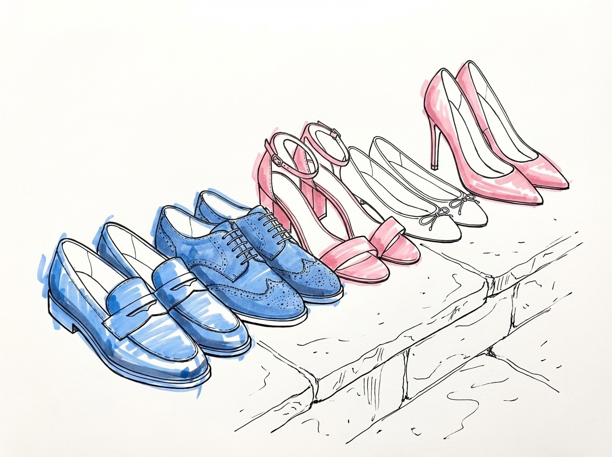 Bröllopssko-urval — loafers, brogues, sandaler och flats