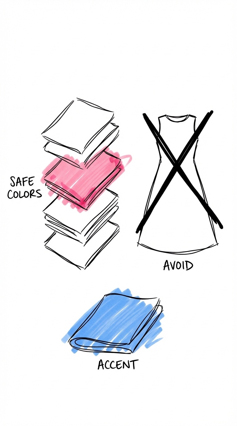 Färgguide för klädkod på bröllop