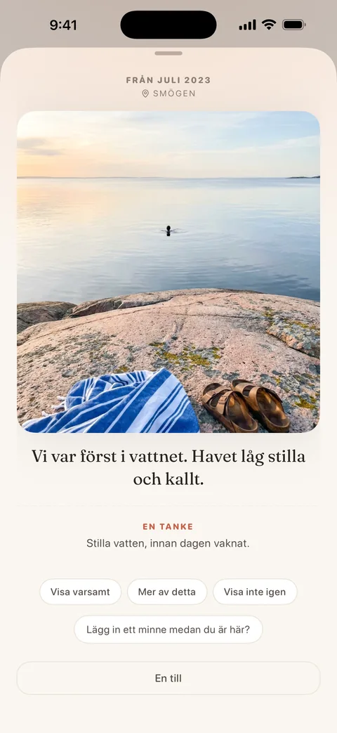 Ett sparat minne i Lykka — ett foto och en kort reflektion
