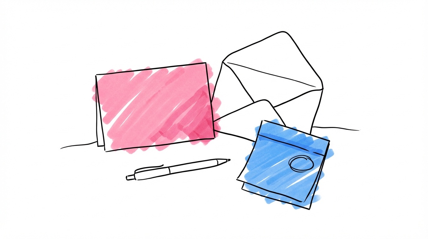 Save the date-kort med kuvert och kalender — save the date bröllop