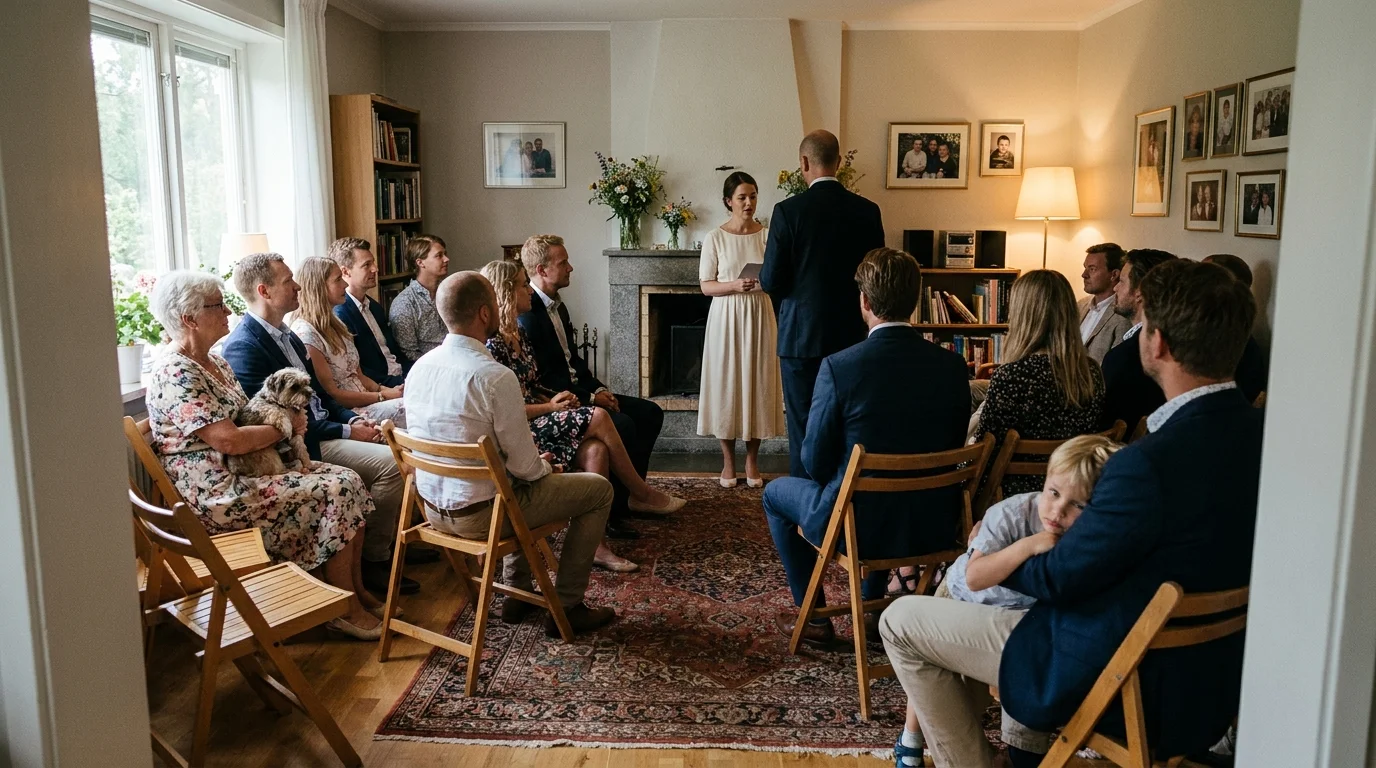 Varför små bröllop har blivit en grej i Sverige