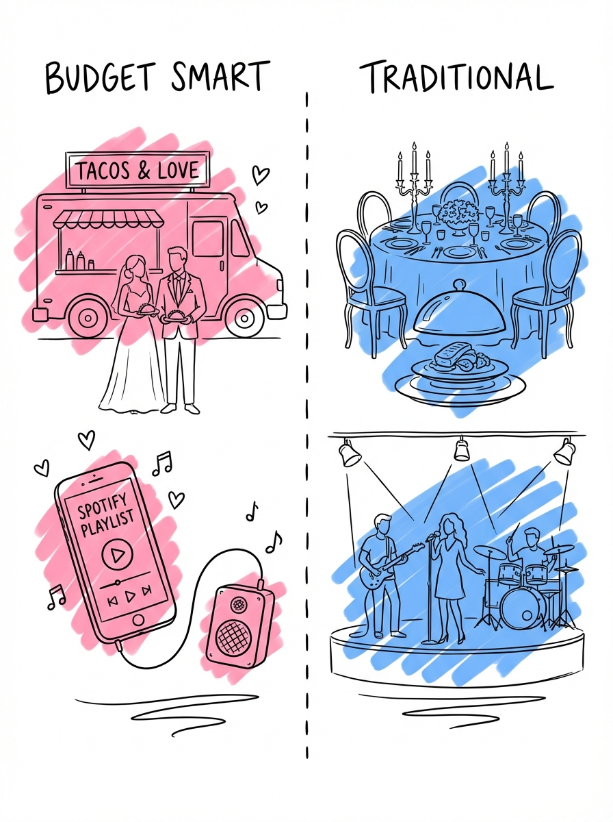 Smarta alternativ för bröllopet