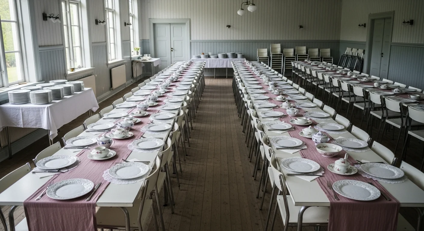 Spetspapper är tillbaka: nostalgisk bröllopsdekoration för småpengar