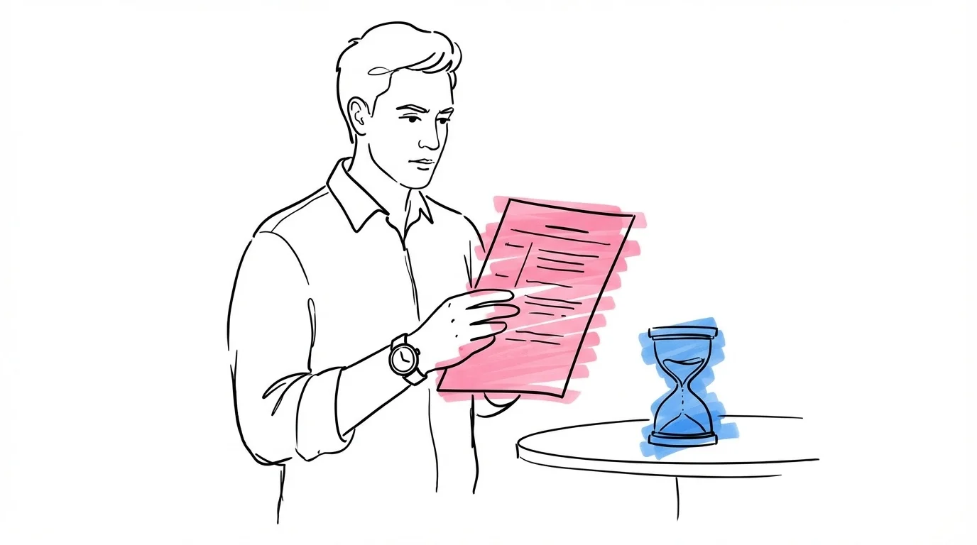 Illustration av tidslinje och klocka med talblock i bröllopsschema