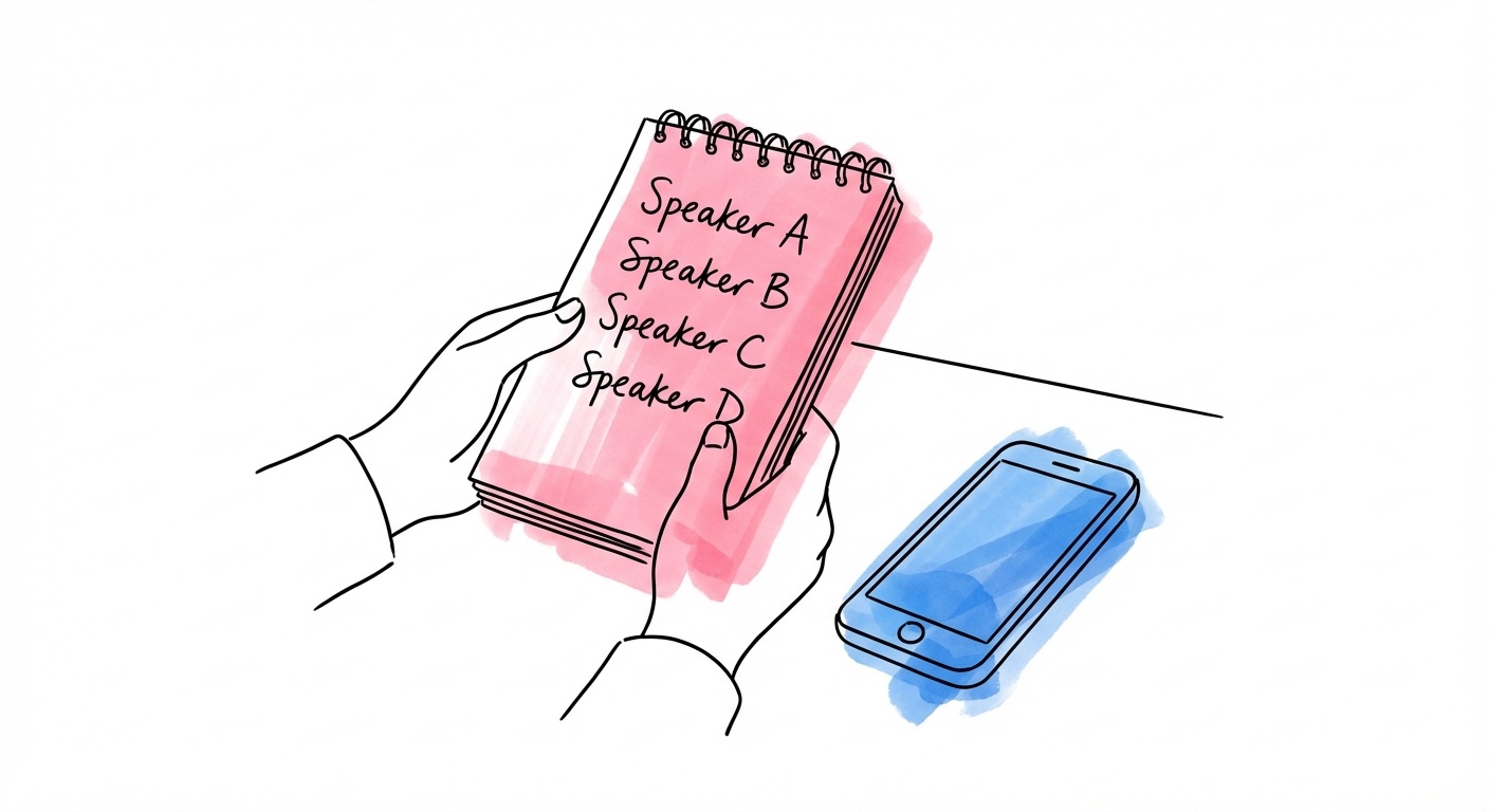 Toastmaster planerar talordning och kontakt med talare