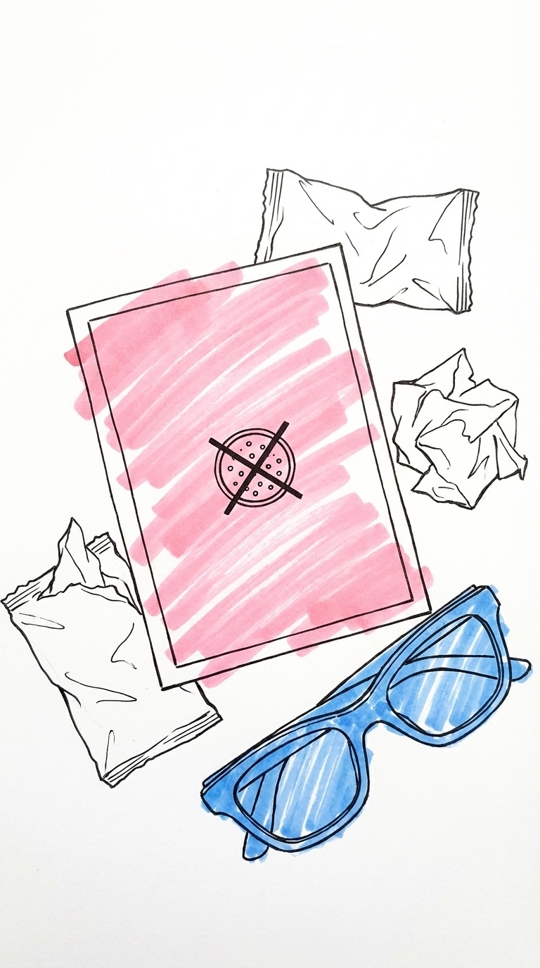 Vårbröllopsscen med potentiella utmaningar — pollen, regn och temperaturväxlingar